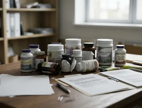 Image showing supplement label review