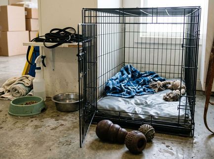 Image showing puppy nap space